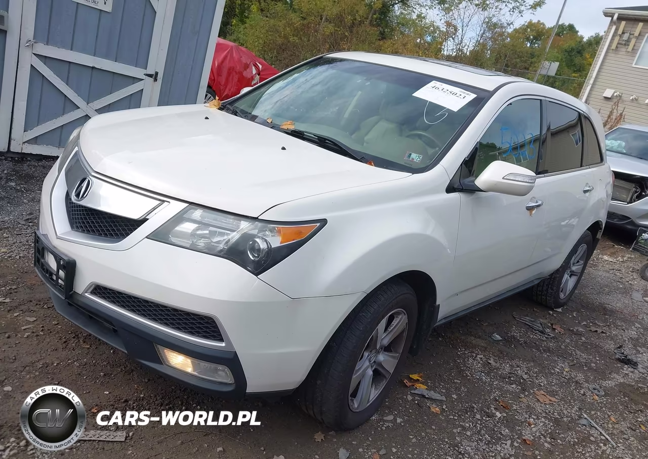 2013 Acura Mdx VIN:2HNYD2H2XDH522333 - 2