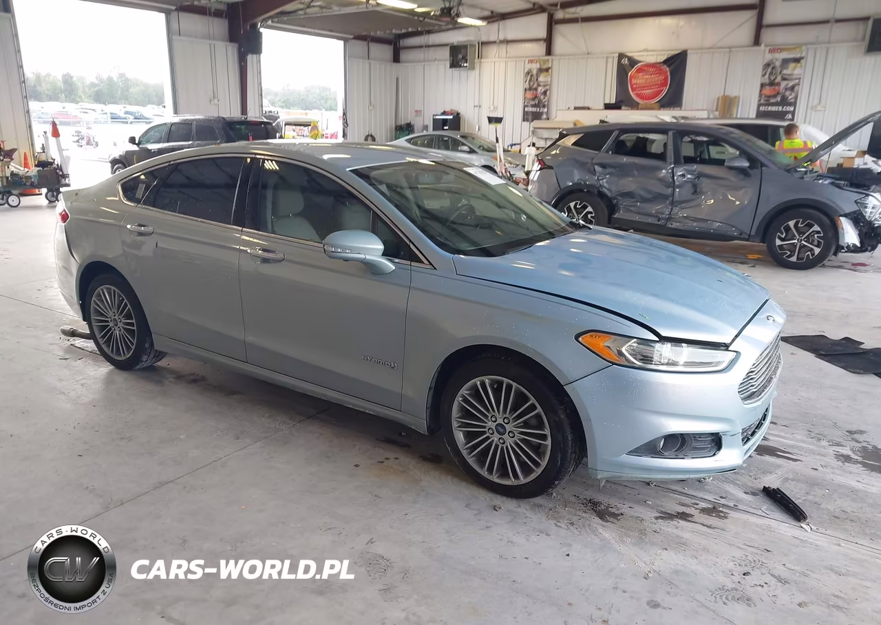 2014 Ford Fusion Se Hybrid VIN:3FA6P0LU5ER224754 - 1