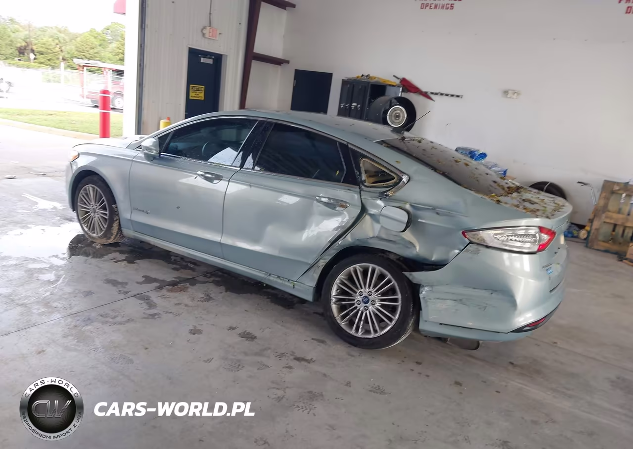 2014 Ford Fusion Se Hybrid VIN:3FA6P0LU5ER224754 - 3