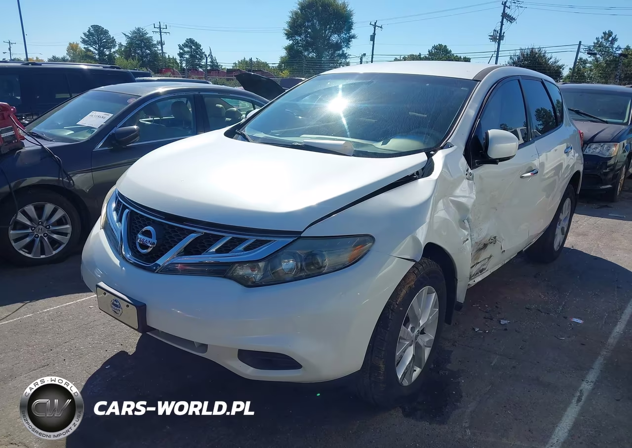 2012 Nissan Murano S VIN:JN8AZ1MW0CW233767 - 2