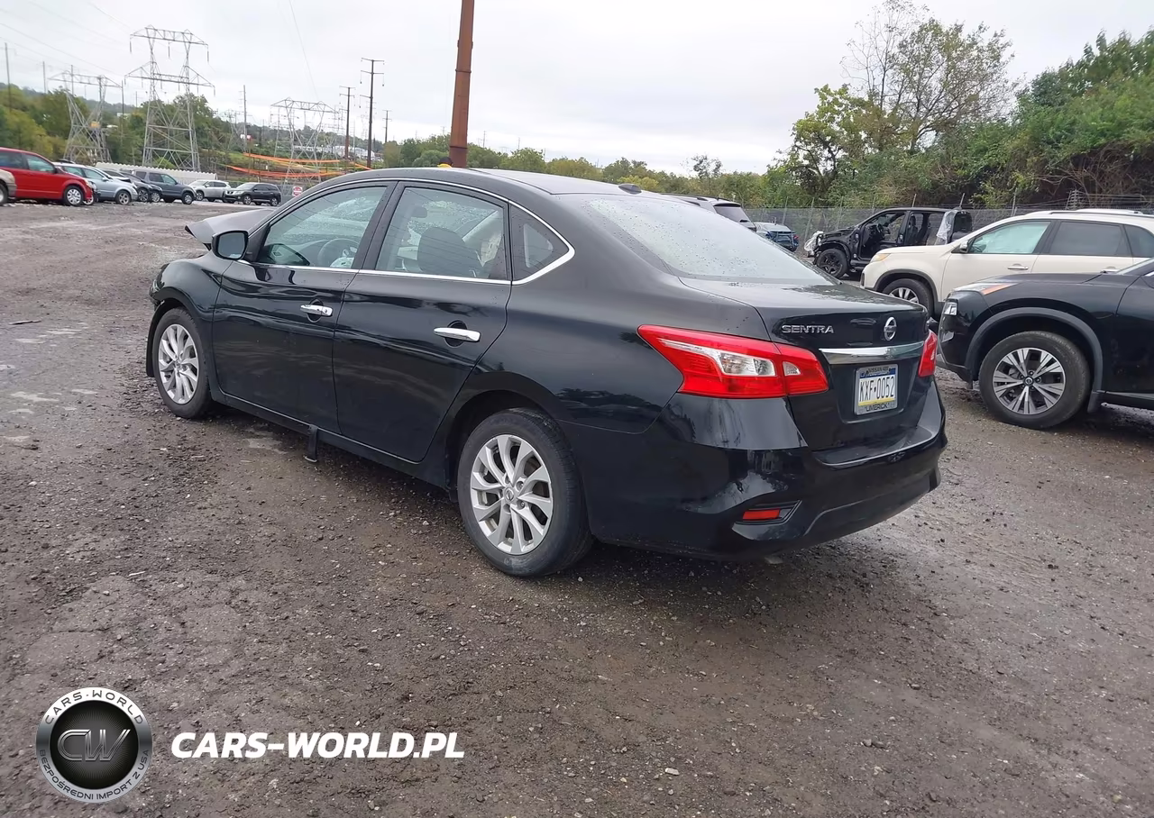 2019 Nissan Sentra Sv VIN:3N1AB7AP5KY247125 - 3