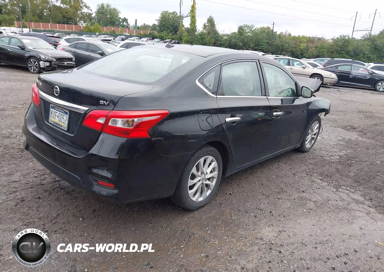 2019 Nissan Sentra Sv VIN:3N1AB7AP5KY247125 - 4