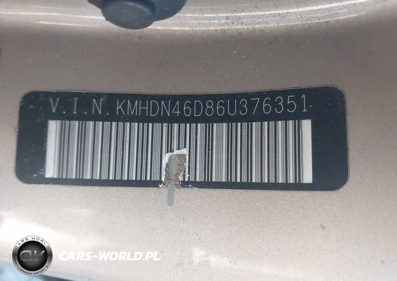 2006 Hyundai Elantra Gls-Limited VIN:KMHDN46D86U376351 - 9