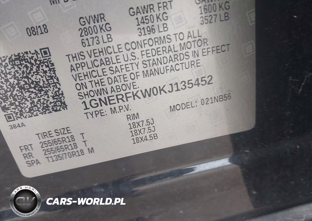 2019 Chevrolet Traverse Ls VIN:1GNERFKW0KJ135452 - 9