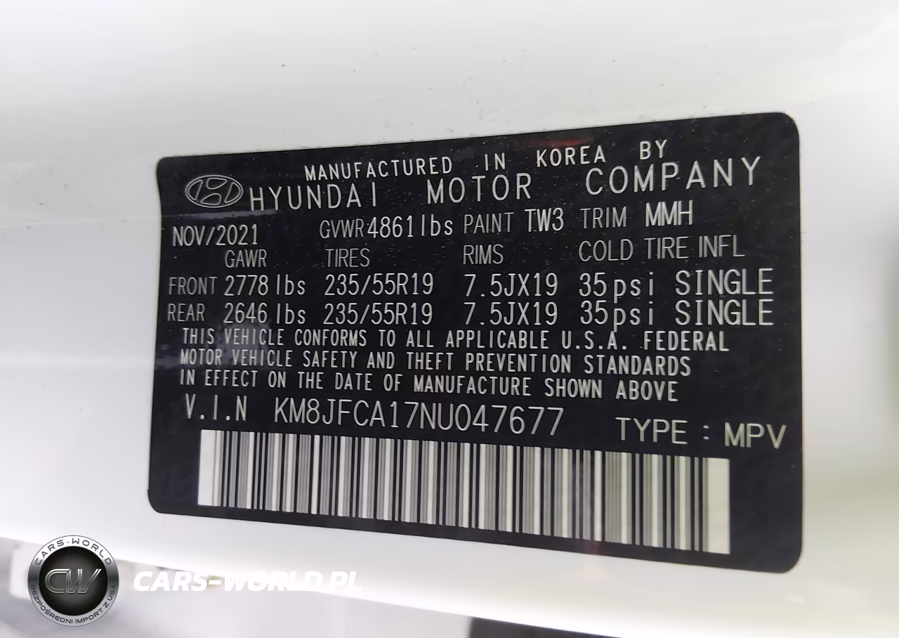2022 Hyundai Tucson Hybrid Sel Convenience VIN:KM8JFCA17NU047677 - 9