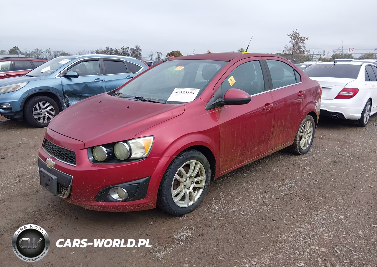 2012 Chevrolet Sonic 2Lt VIN:1G1JC5SH6C4164032 - 2