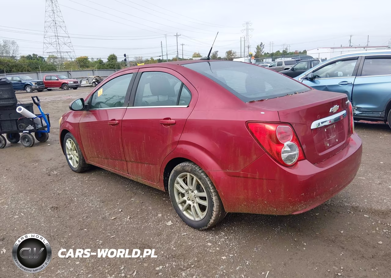 2012 Chevrolet Sonic 2Lt VIN:1G1JC5SH6C4164032 - 3