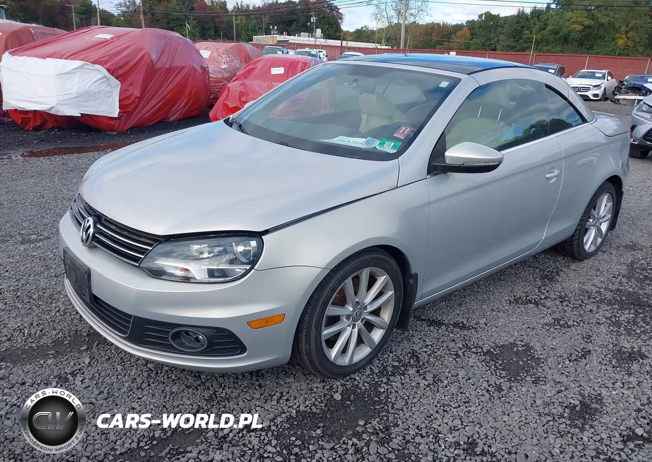 2012 Volkswagen Eos Komfort VIN:WVWBW7AHXCV015505 - 2