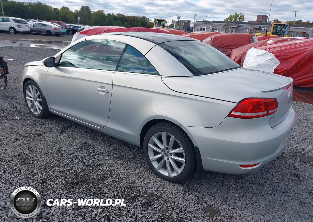 2012 Volkswagen Eos Komfort VIN:WVWBW7AHXCV015505 - 3