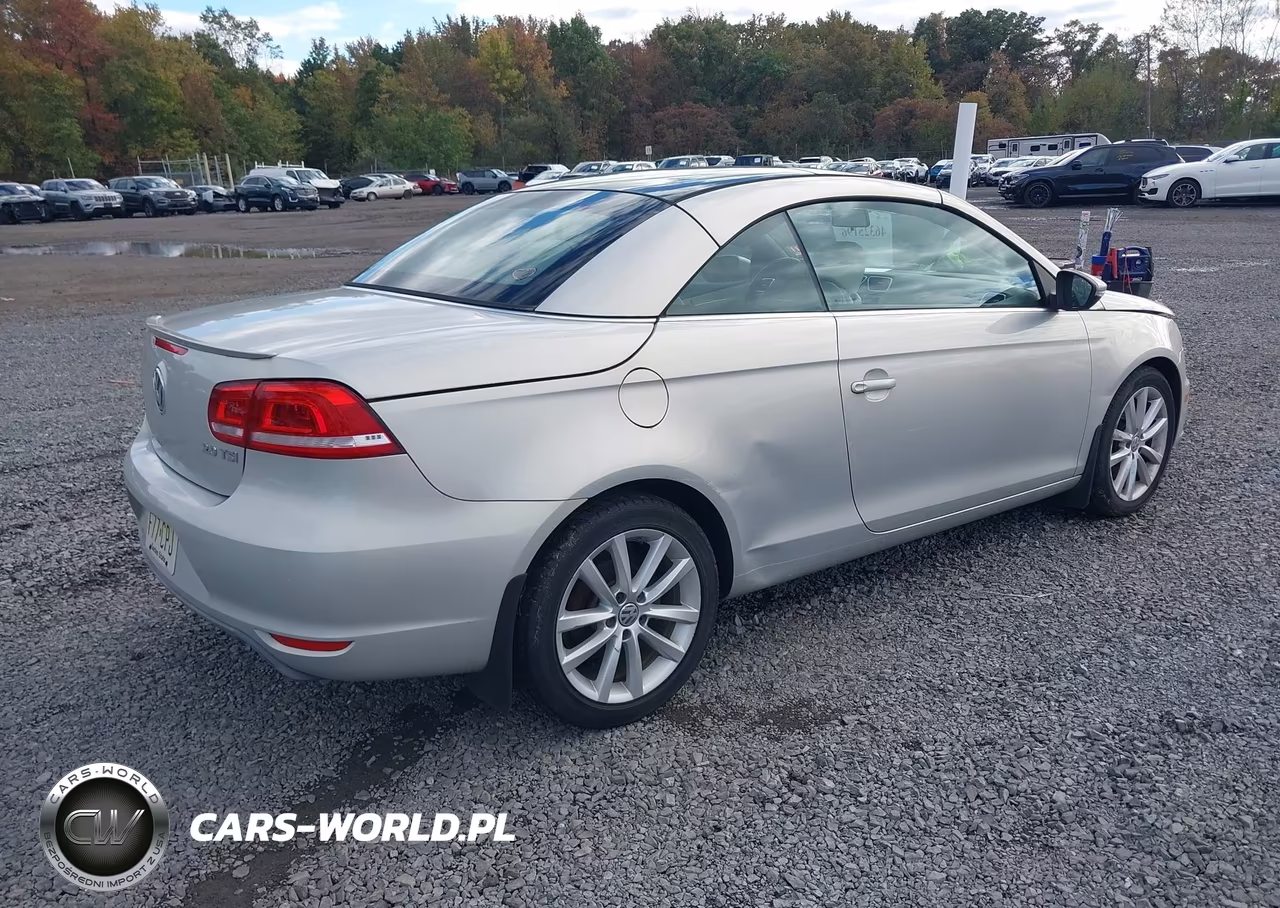 2012 Volkswagen Eos Komfort VIN:WVWBW7AHXCV015505 - 4