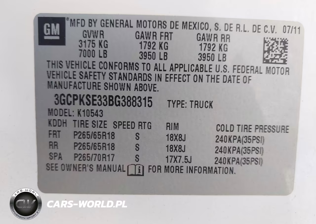 2011 Chevrolet Silverado 1500 Lt VIN:3GCPKSE33BG388315 - 9
