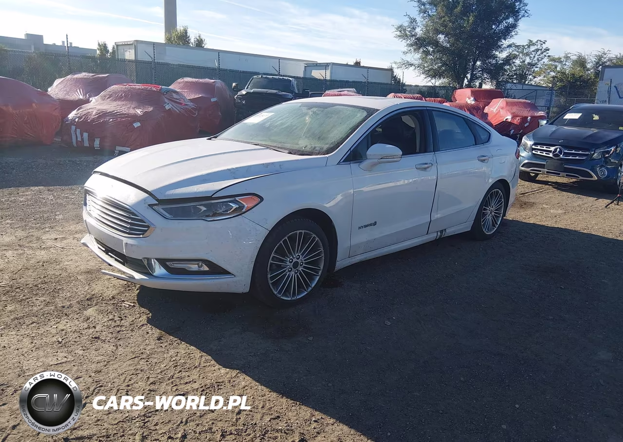 2018 Ford Fusion Hybrid Titanium VIN:3FA6P0RU5JR269257 - 2