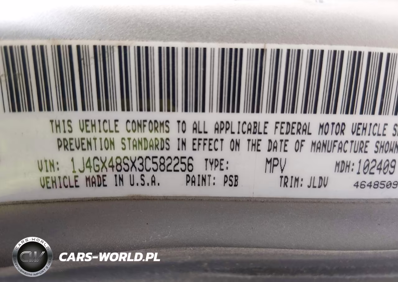 2003 Jeep Grand Cherokee Laredo VIN:1J4GX48SX3C582256 - 9