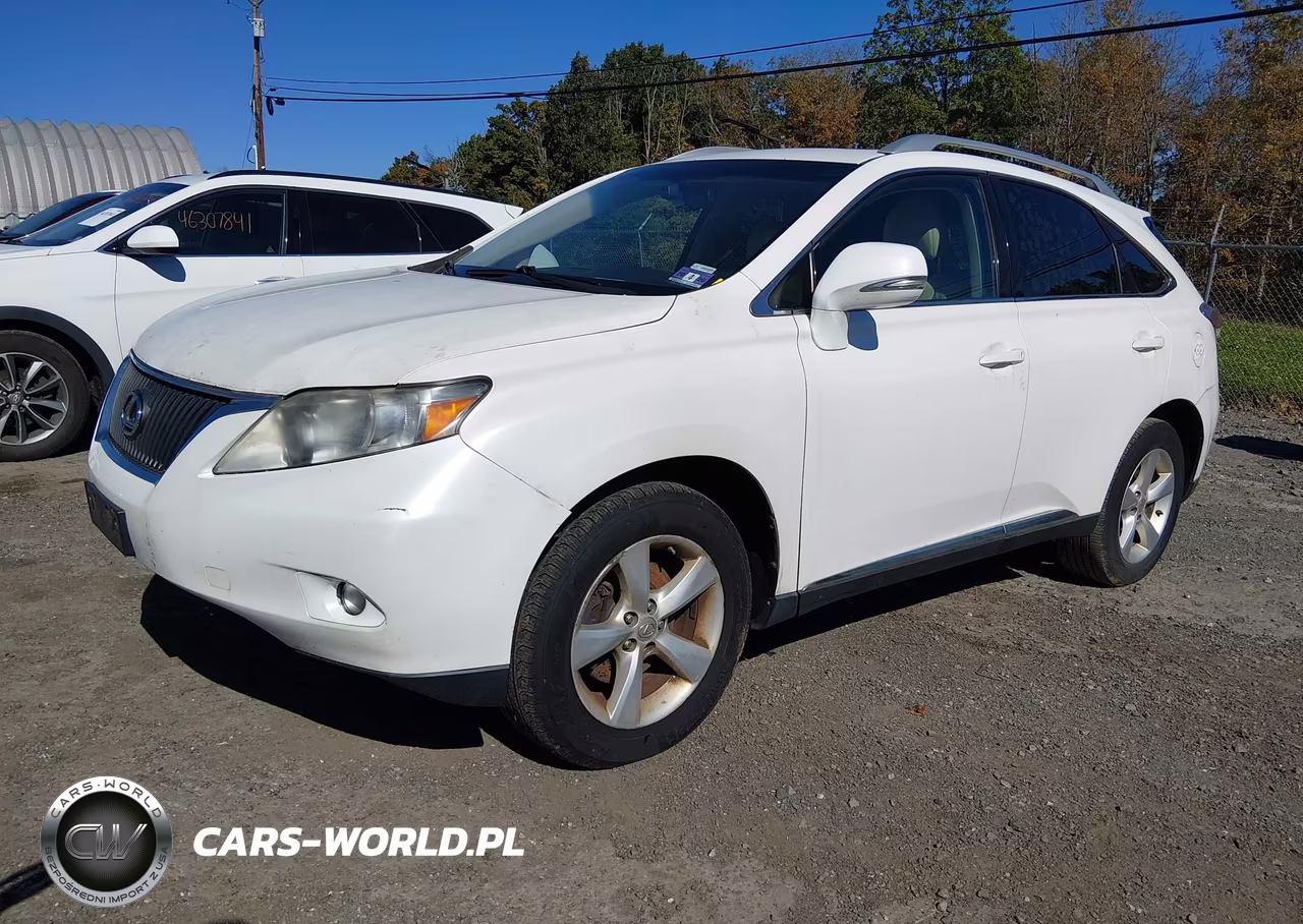 2010 Lexus Rx 350 VIN:2T2BK1BA1AC046311 - 2