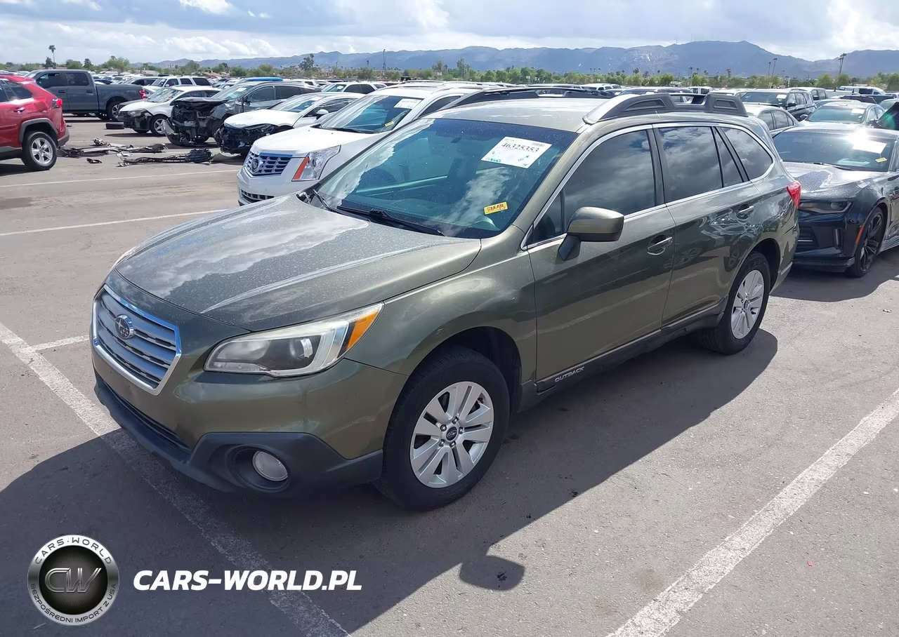 2015 Subaru Outback 2.5I Premium VIN:4S4BSACC3F3332905 - 2