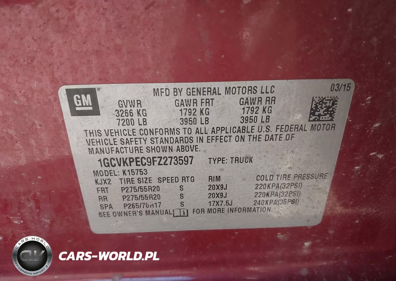 2015 Chevrolet Silverado 1500 Ls VIN:1GCVKPEC9FZ273597 - 9