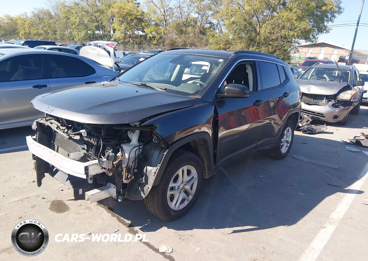 2020 Jeep Compass Sport 4X4 VIN:3C4NJDAB7LT101215 - 2