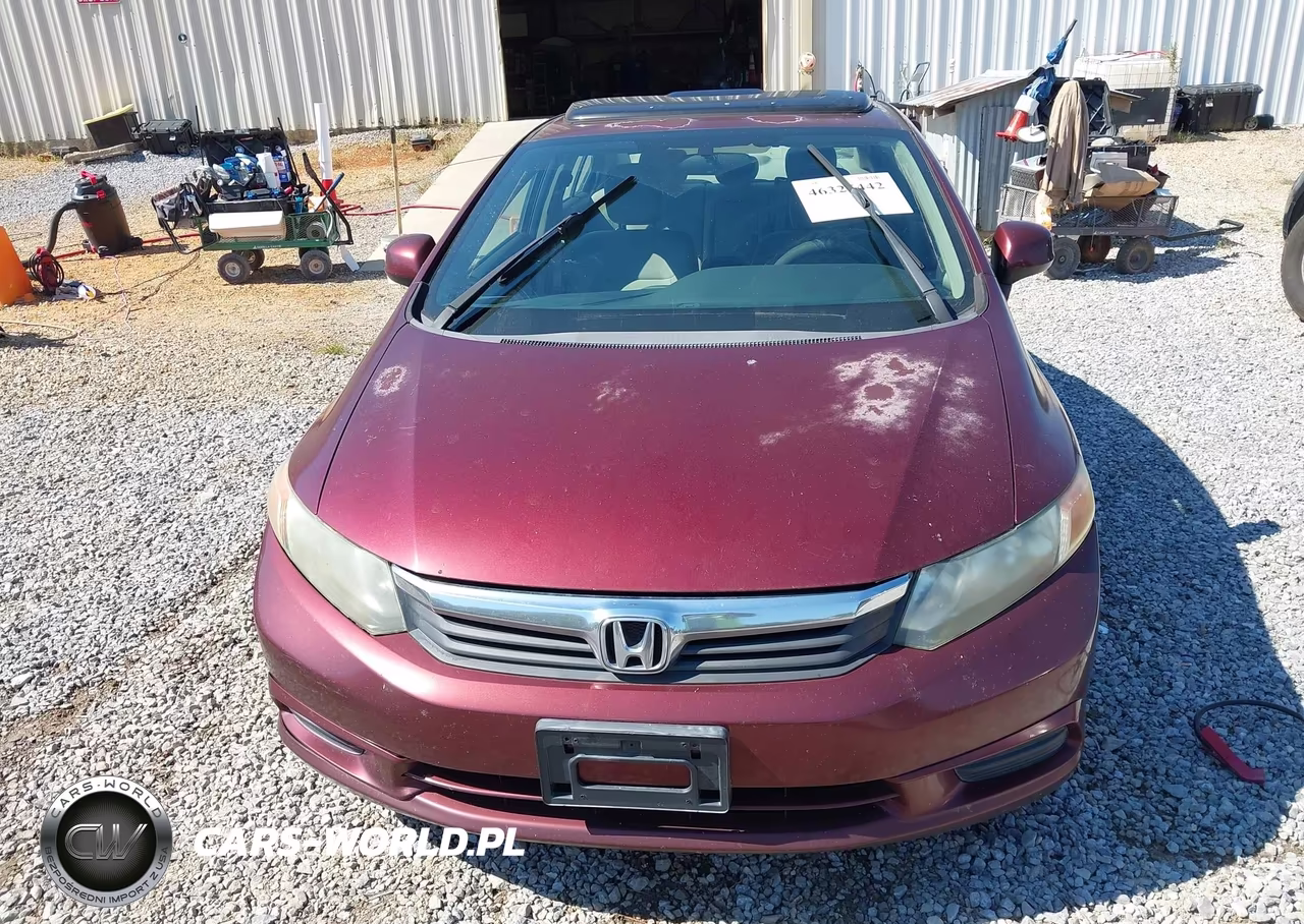 2012 Honda Civic Ex VIN:2HGFB2F87CH539312 - 12
