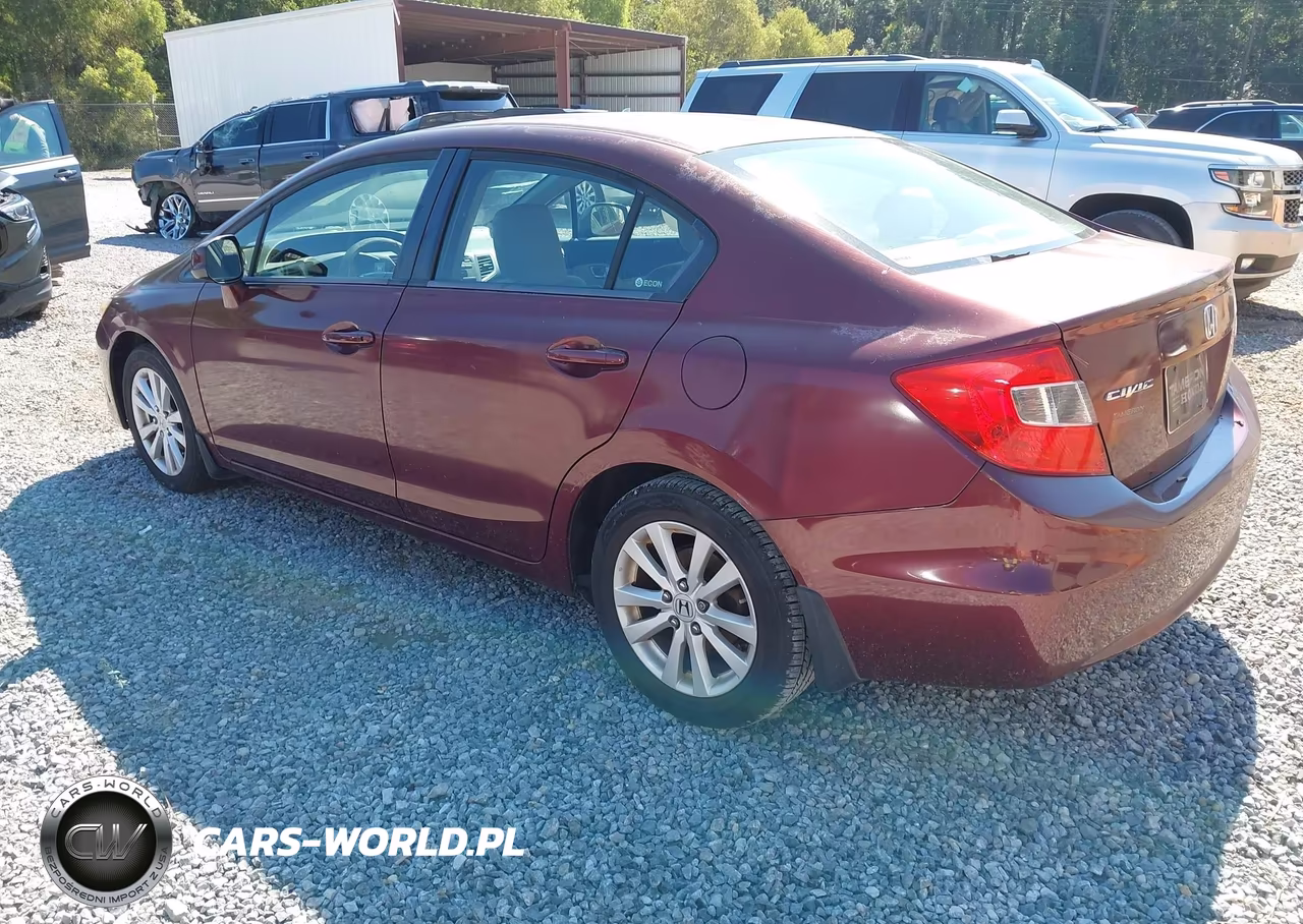 2012 Honda Civic Ex VIN:2HGFB2F87CH539312 - 3