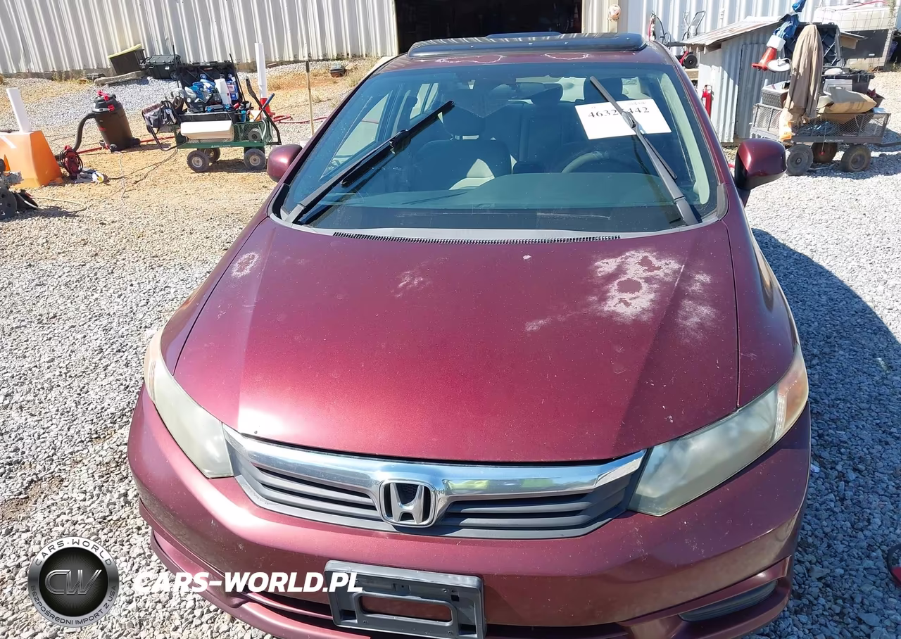 2012 Honda Civic Ex VIN:2HGFB2F87CH539312 - 6