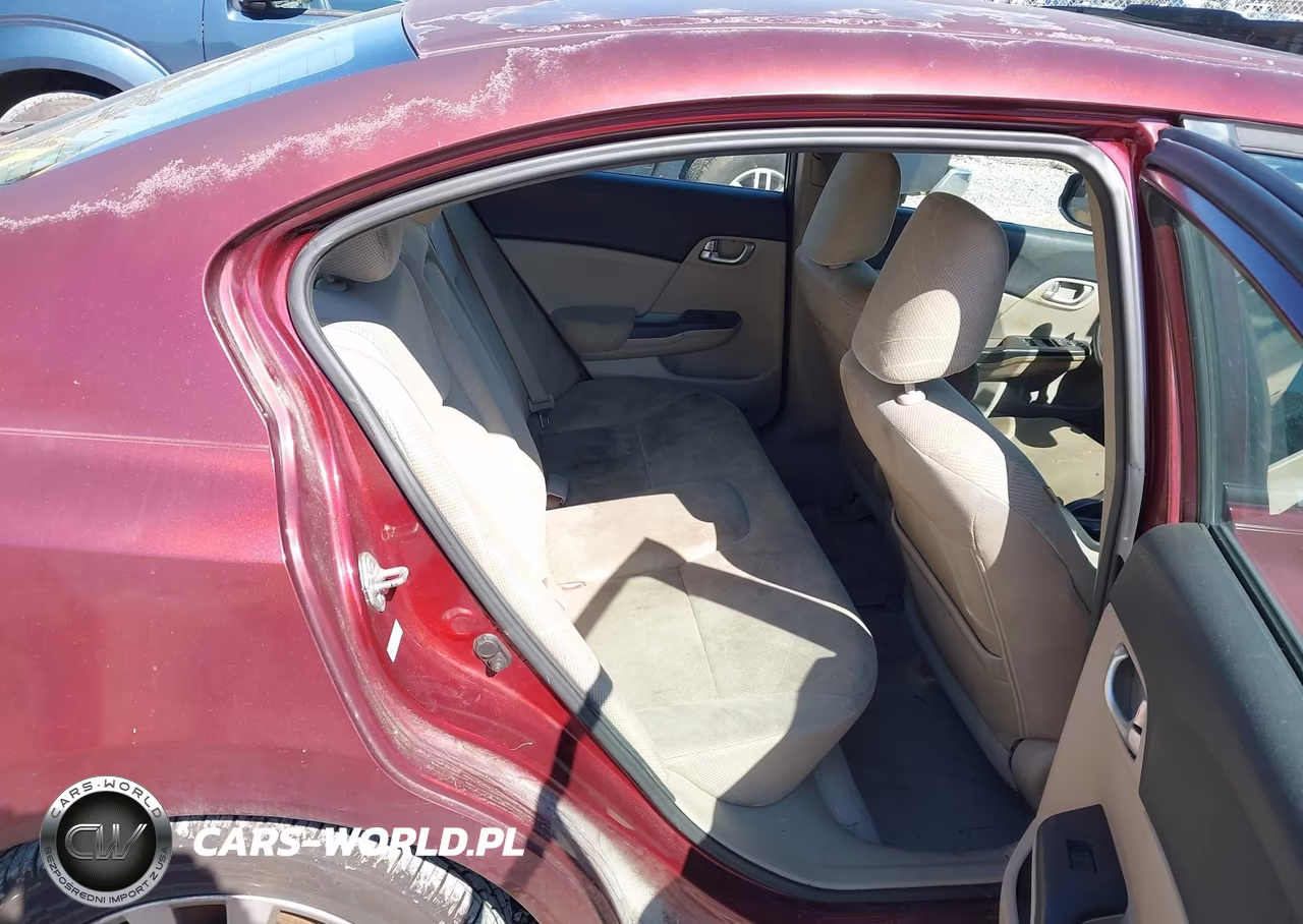2012 Honda Civic Ex VIN:2HGFB2F87CH539312 - 8