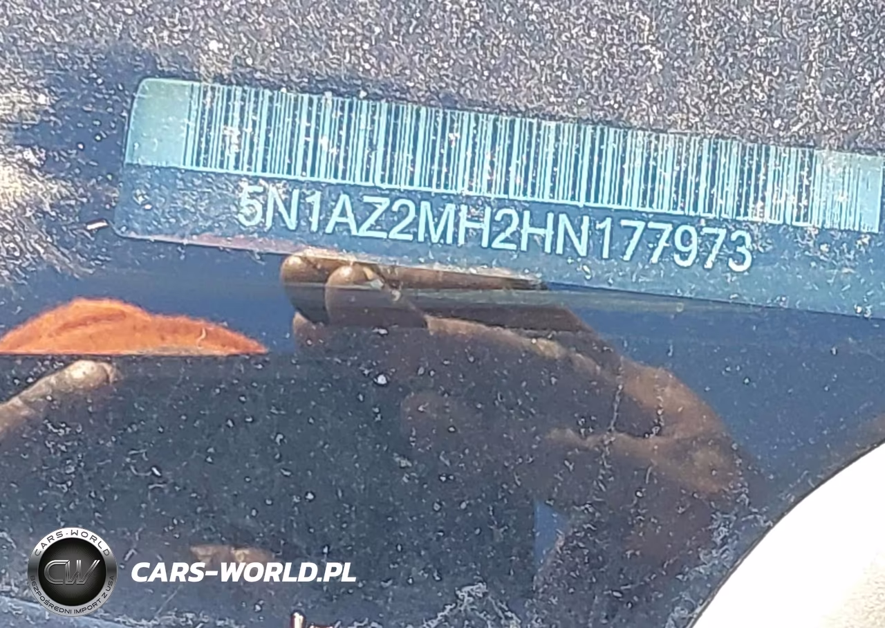 2017 Nissan Murano Sv VIN:5N1AZ2MH2HN177973 - 17