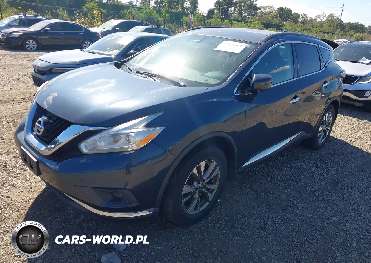 2017 Nissan Murano Sv VIN:5N1AZ2MH2HN177973 - 2