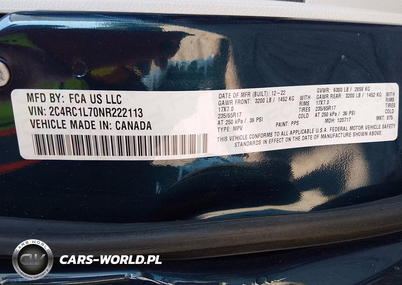 2022 Chrysler Pacifica Hybrid Touring L VIN:2C4RC1L70NR222113 - 9