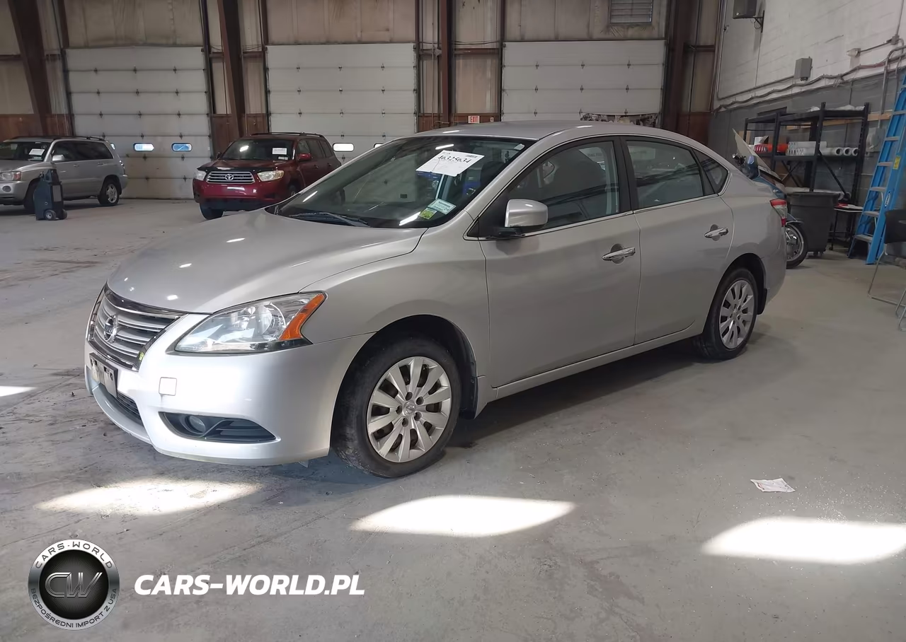 2015 Nissan Sentra Sv VIN:3N1AB7AP4FY301066 - 2