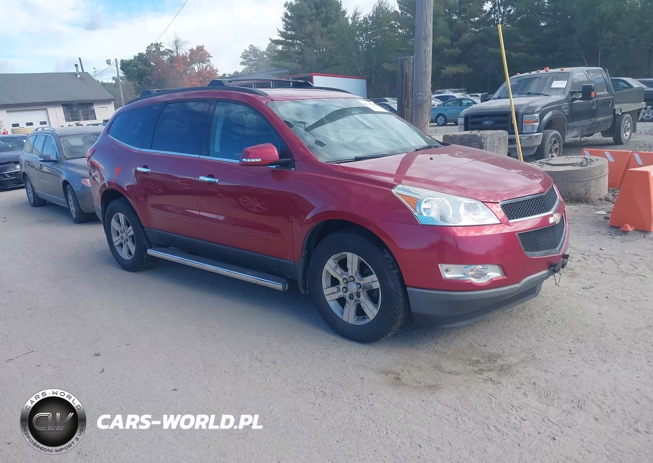 2012 Chevrolet Traverse 1Lt VIN:1GNKVGED6CJ104710 - 1