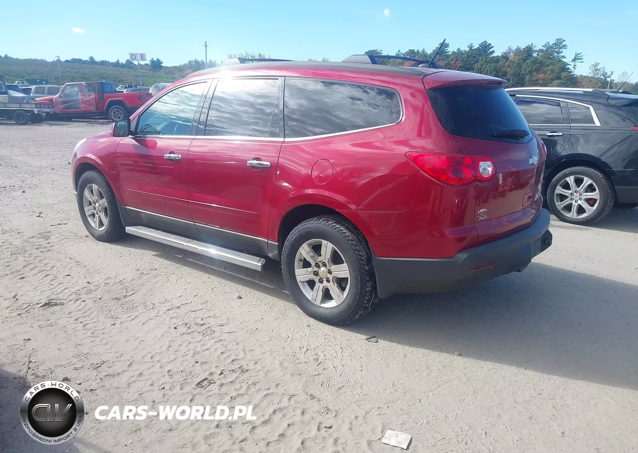 2012 Chevrolet Traverse 1Lt VIN:1GNKVGED6CJ104710 - 3