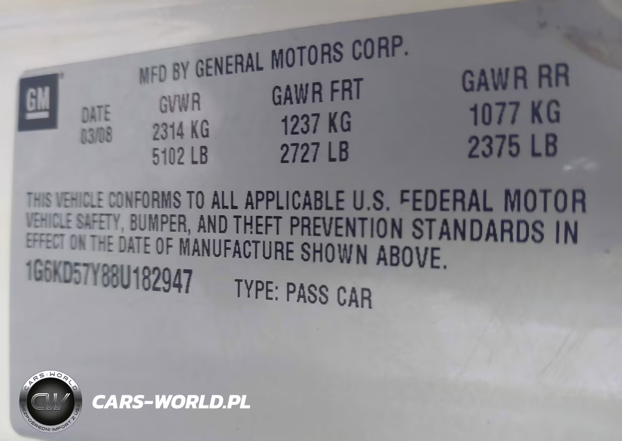 2008 Cadillac Dts 1Sd VIN:1G6KD57Y88U182947 - 9