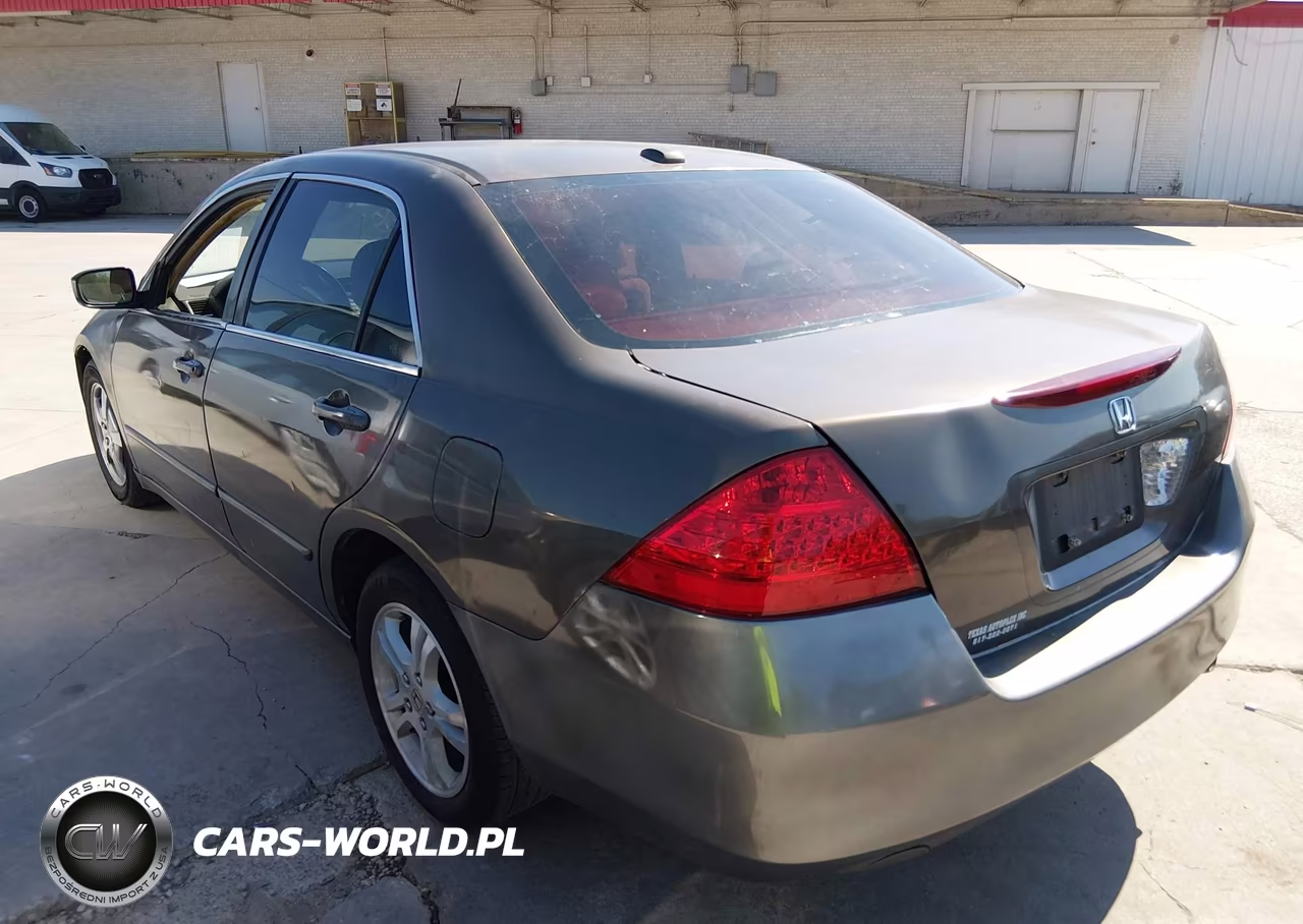 2007 Honda Accord 2.4 Ex VIN:1HGCM56837A047296 - 3
