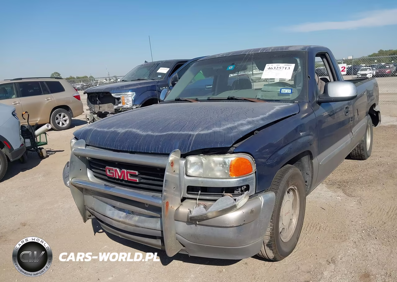 2000 GMC Sierra 1500 Sle VIN:1GTEC14T2YE242181 - 2