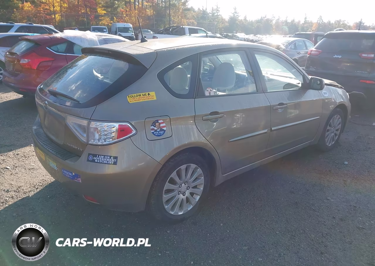2008 Subaru Impreza 2.5I VIN:JF1GH61608H835600 - 4