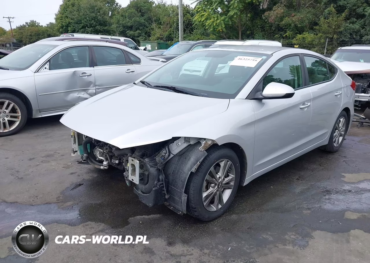 2018 Hyundai Elantra Sel VIN:5NPD84LF1JH250756 - 2