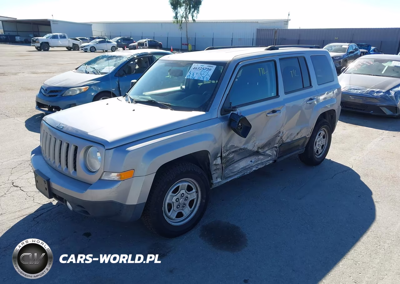 2017 Jeep Patriot Sport Fwd VIN:1C4NJPBA8HD115256 - 2