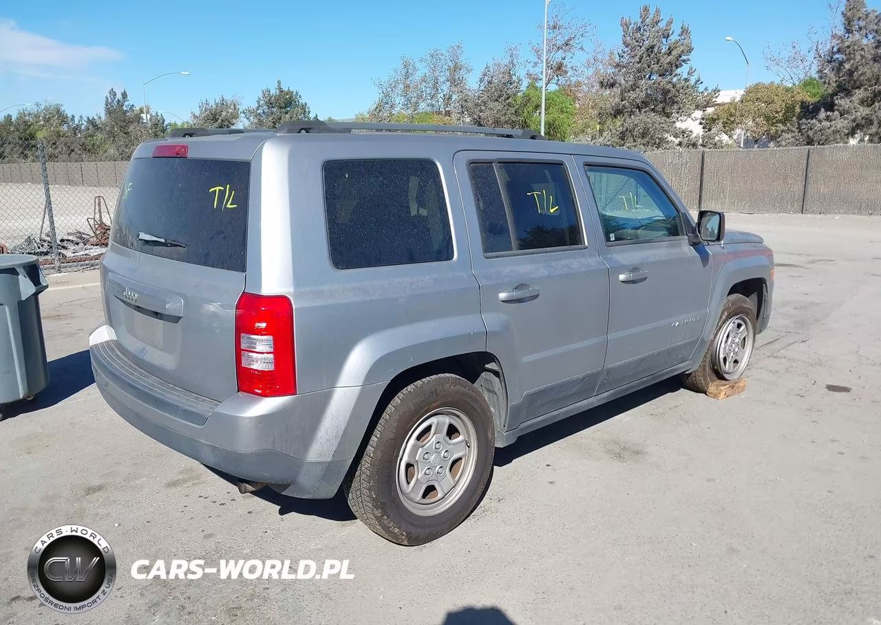 2017 Jeep Patriot Sport Fwd VIN:1C4NJPBA8HD115256 - 4