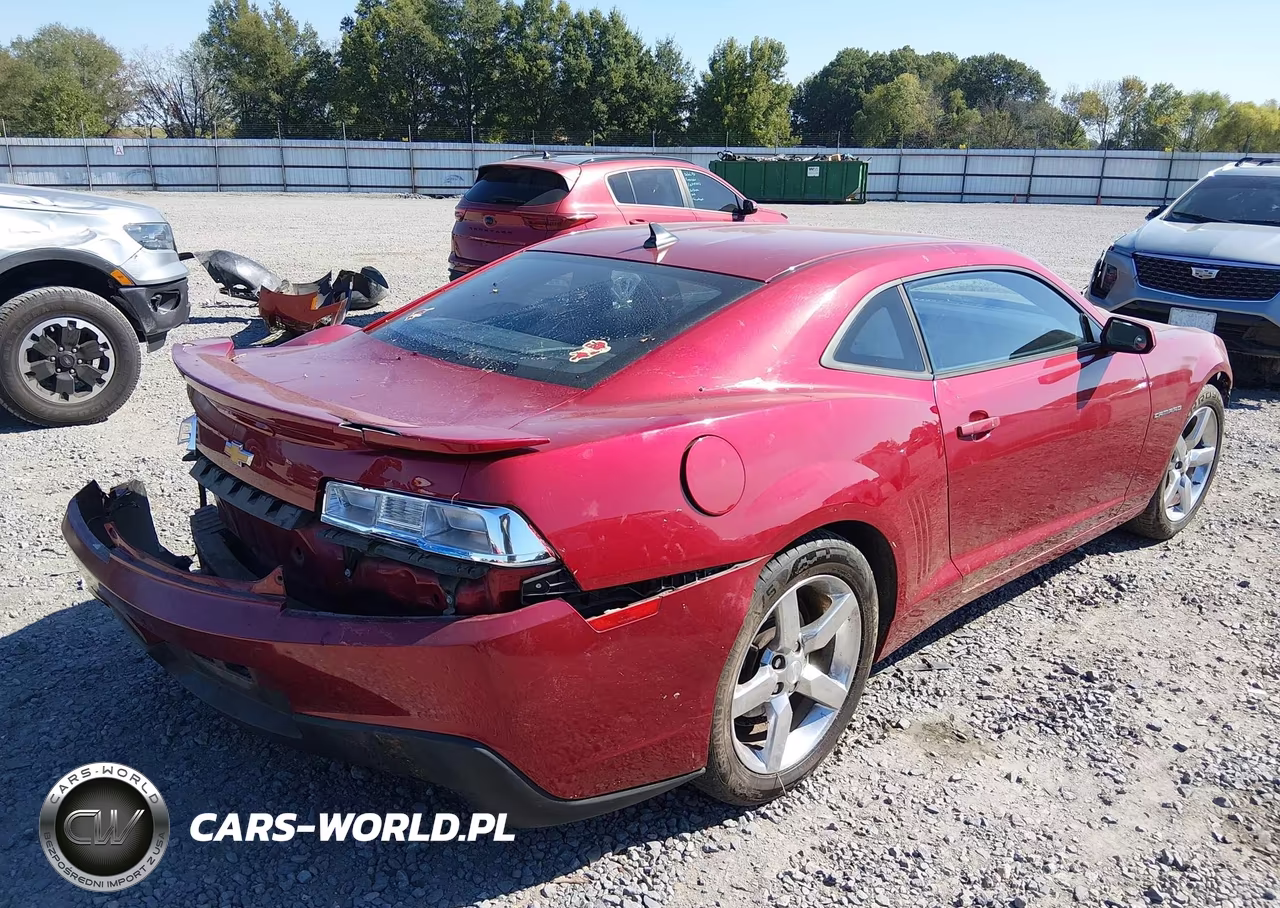 2014 Chevrolet Camaro 1Lt VIN:2G1FB1E36E9253245 - 4