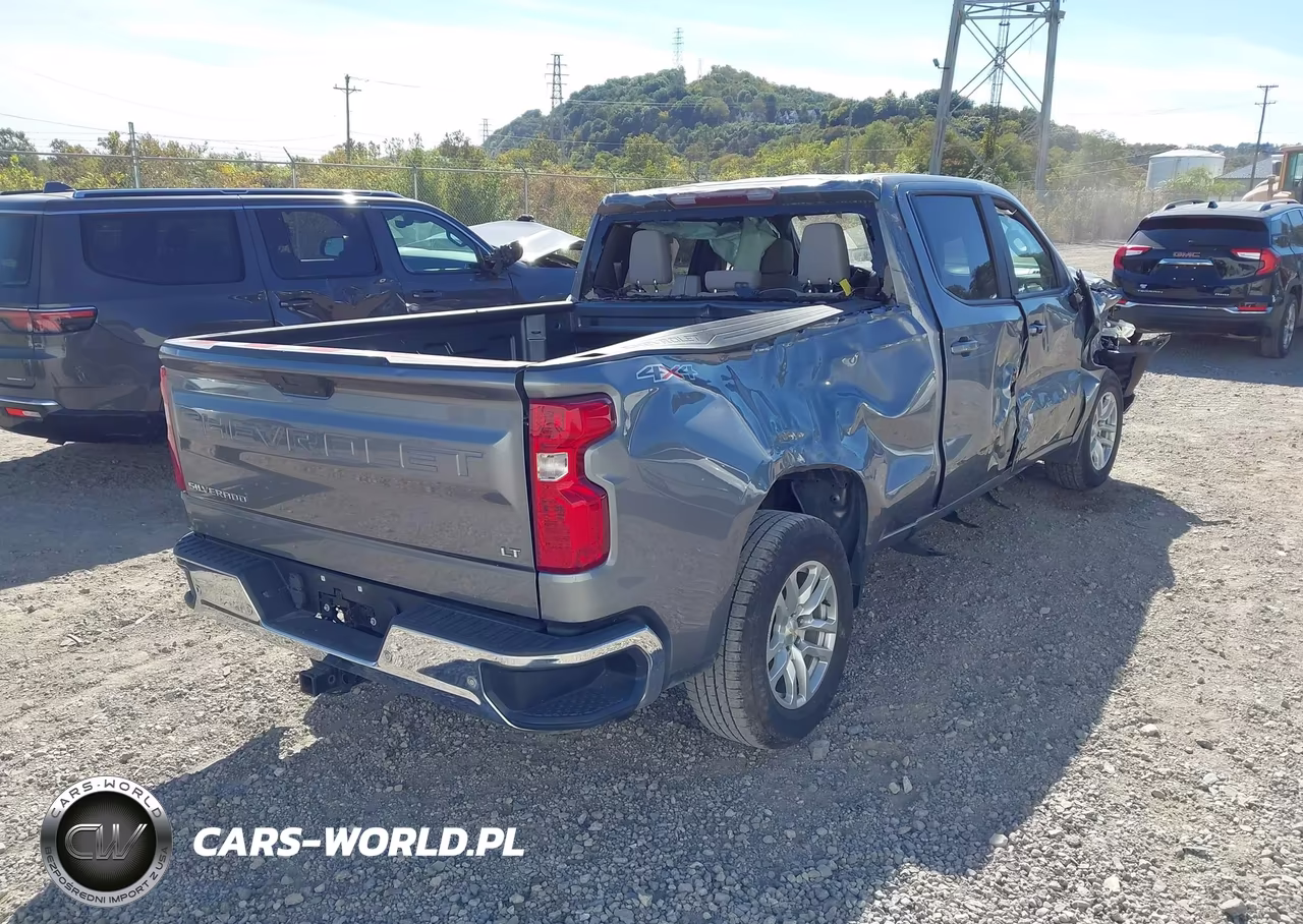 2021 Chevrolet Silverado 1500 4Wd Standard Bed Lt VIN:1GCUYDEDXMZ215187 - 4