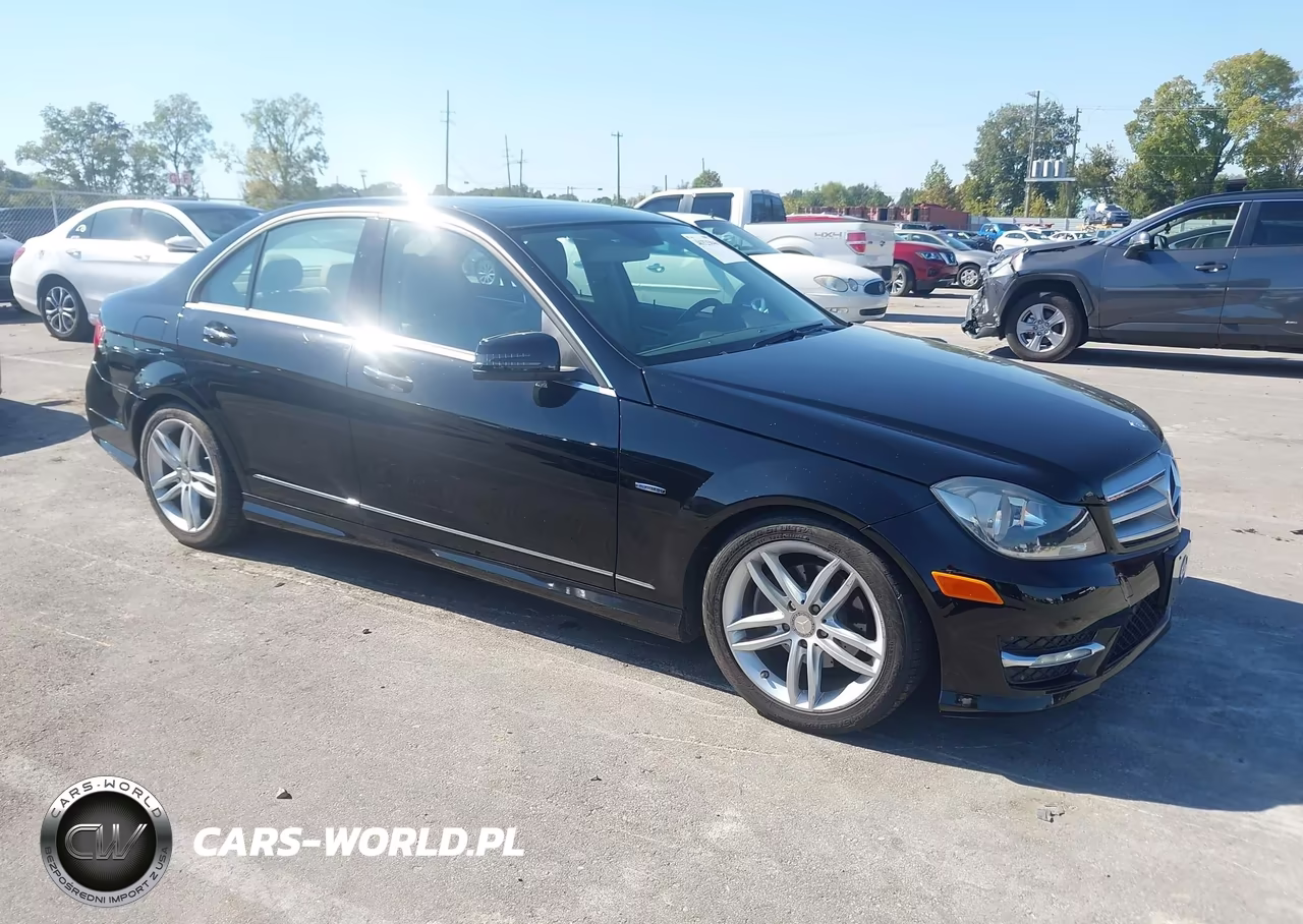 2012 Mercedes-Benz C 250 Sport VIN:WDDGF4HBXCA669911 - 1