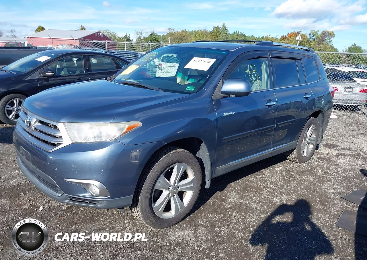 2013 Toyota Highlander Limited V6 VIN:5TDDK3EH1DS175498 - 2