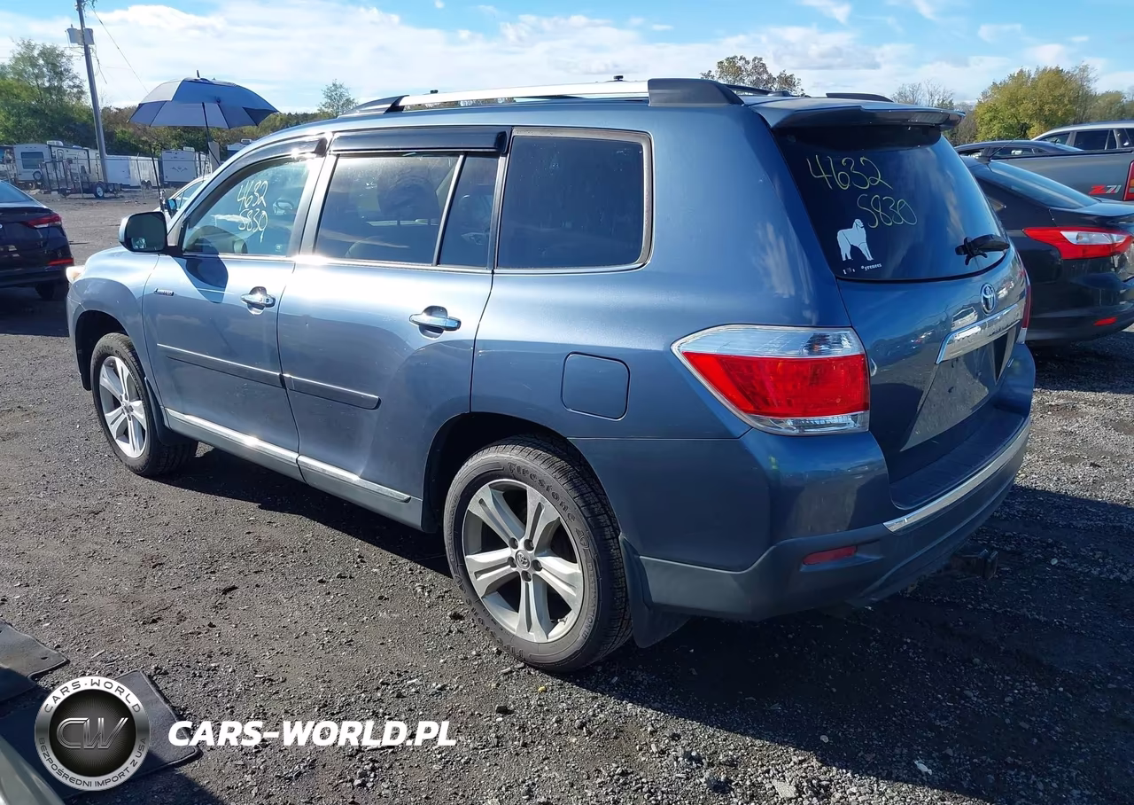 2013 Toyota Highlander Limited V6 VIN:5TDDK3EH1DS175498 - 3