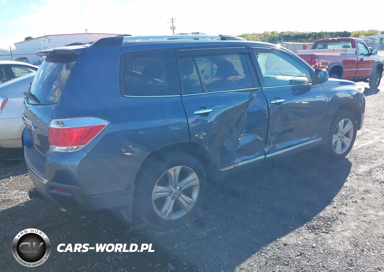 2013 Toyota Highlander Limited V6 VIN:5TDDK3EH1DS175498 - 4