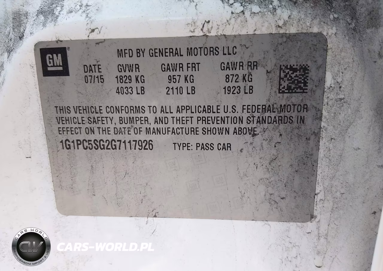 2016 Chevrolet Cruze Limited Ls Auto VIN:1G1PC5SG2G7117926 - 9