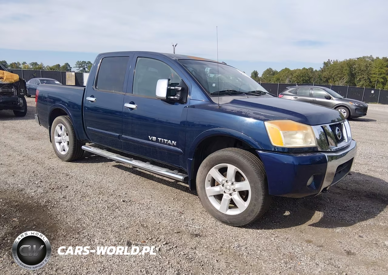 2008 Nissan Titan Se VIN:1N6BA07D18N342860 - 1