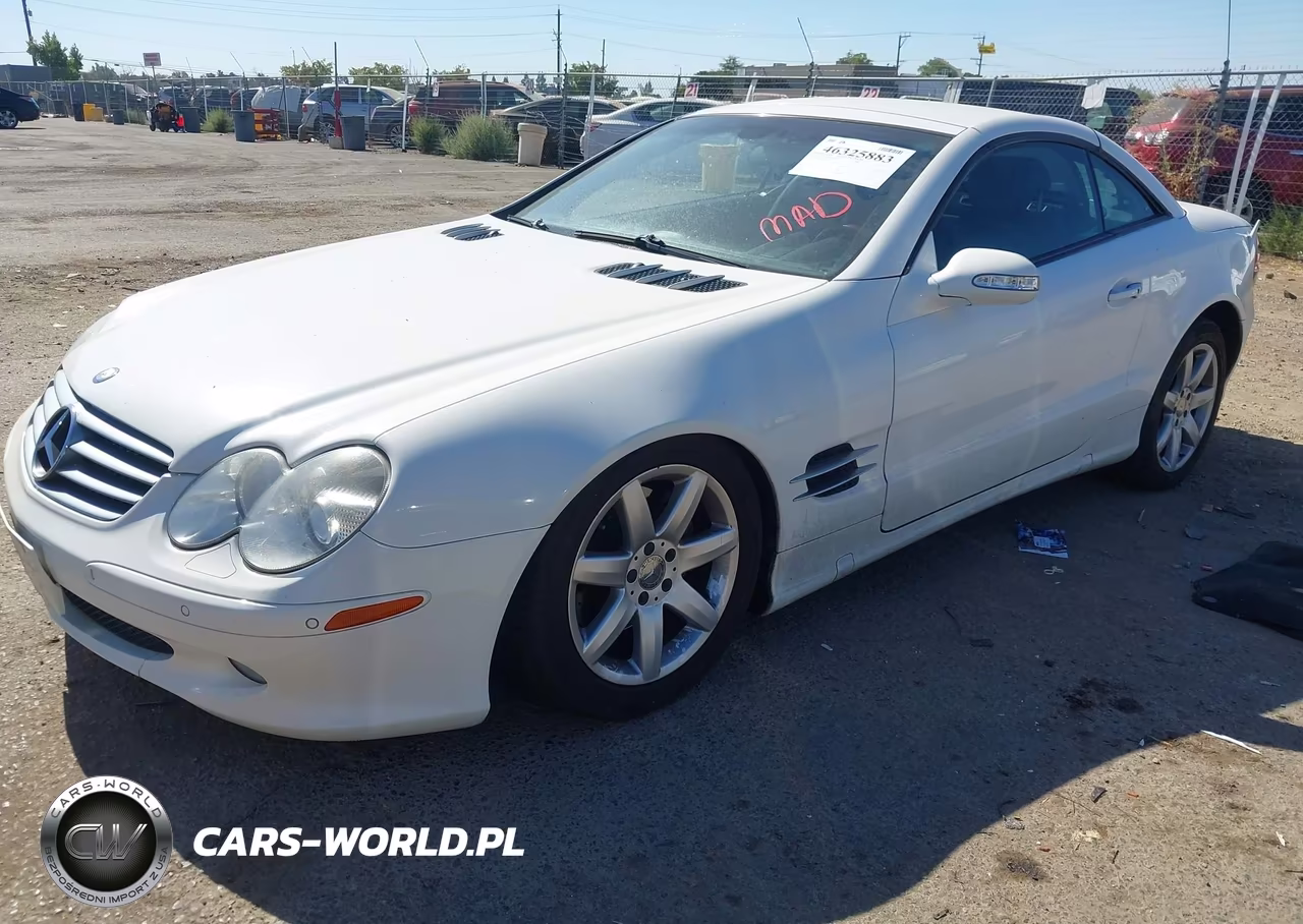 2003 Mercedes-Benz Sl 500 VIN:WDBSK75F63F022612 - 2