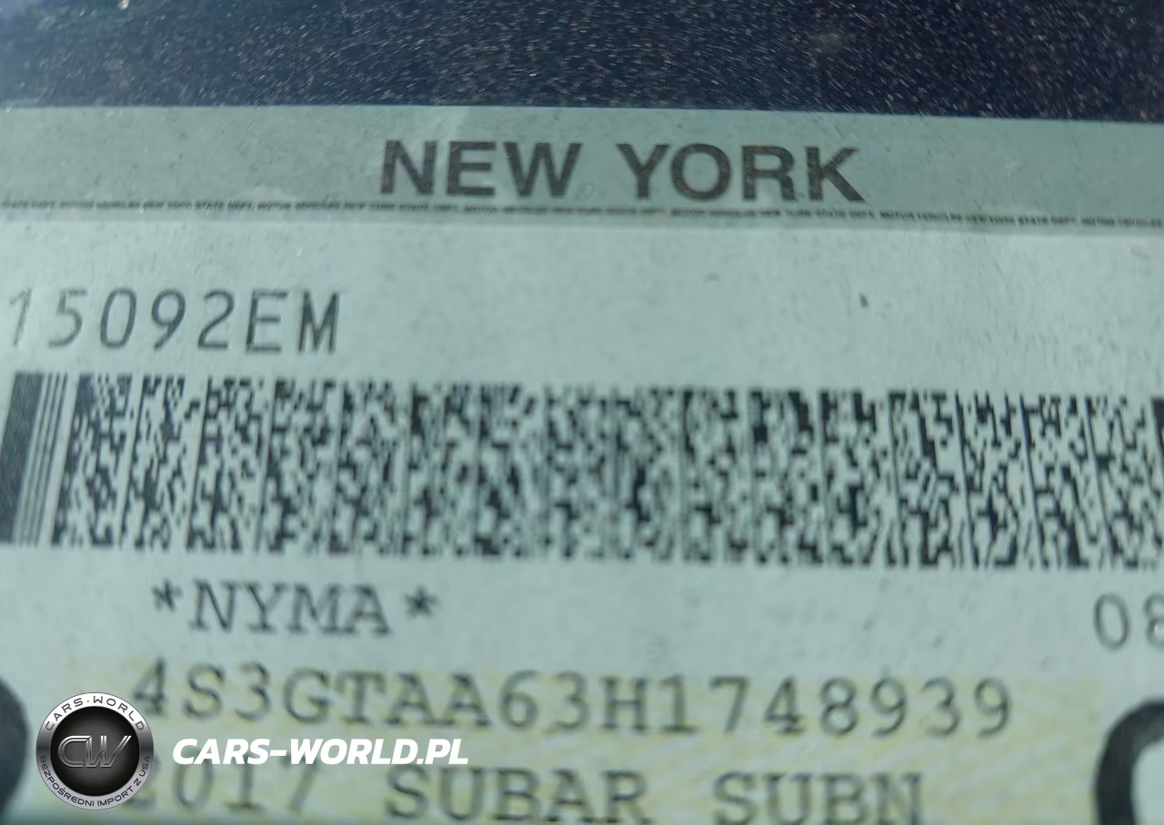 2017 Subaru Impreza 2.0I VIN:4S3GTAA63H1748939 - 9