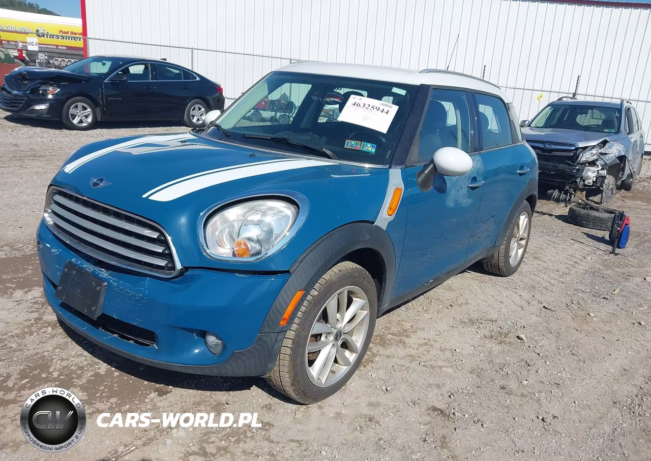 2012 Mini Cooper Countryman VIN:WMWZB3C54CWM29635 - 2