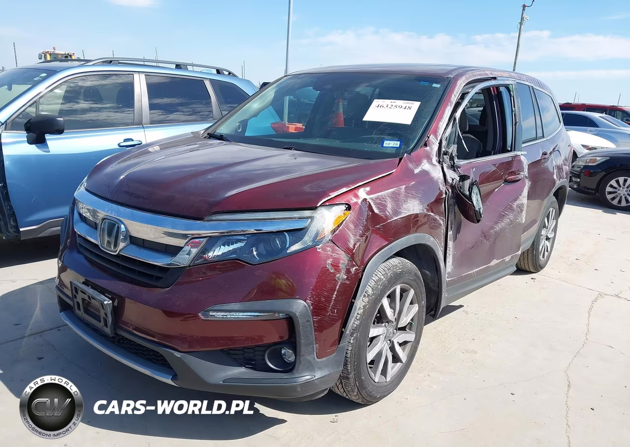 2019 Honda Pilot Ex-L VIN:5FNYF5H57KB034603 - 2